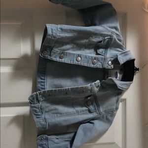 Toddler jean jacket